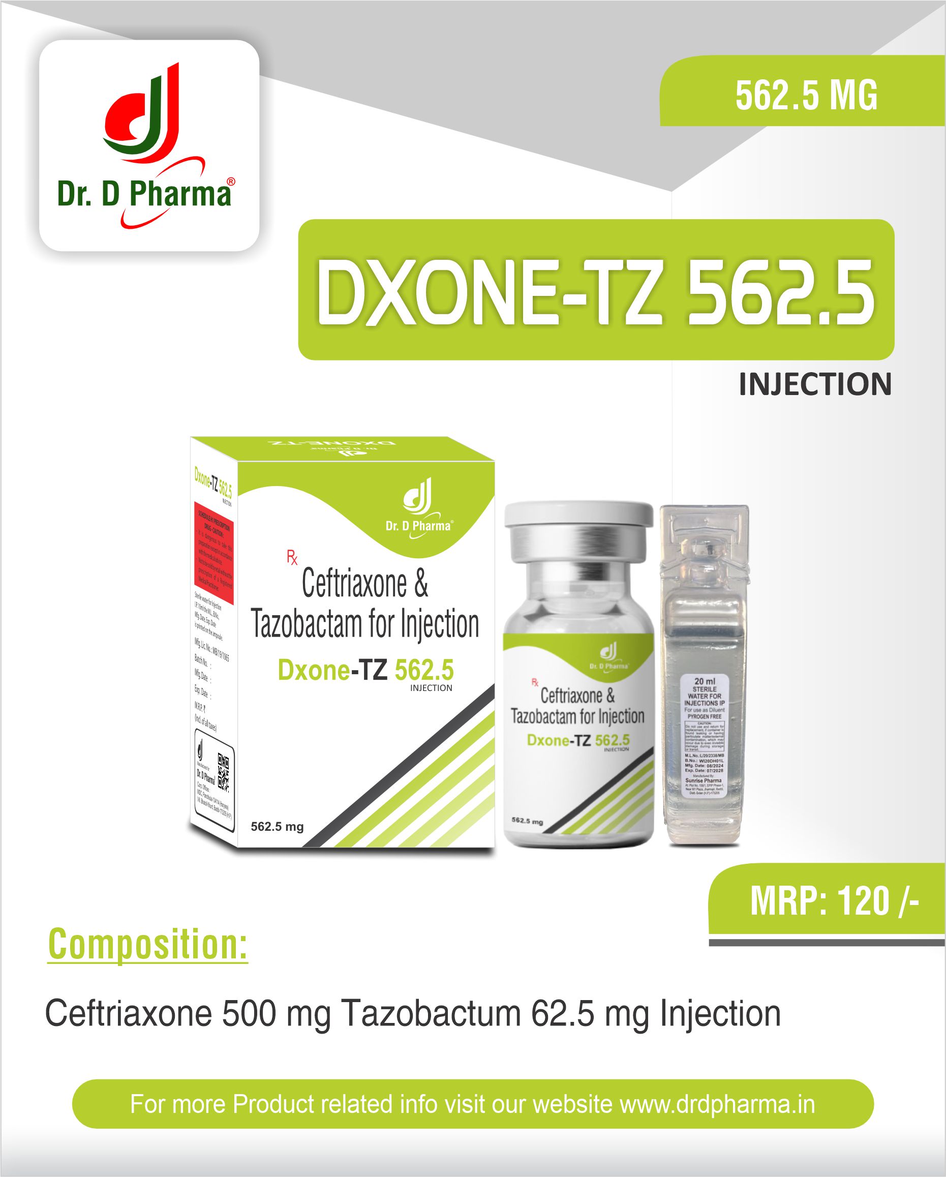 DXONE-TZ 562 Injection